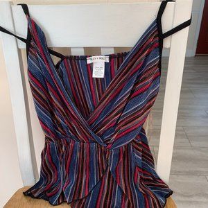 CUTE COLORFUL STRIPPED TOP